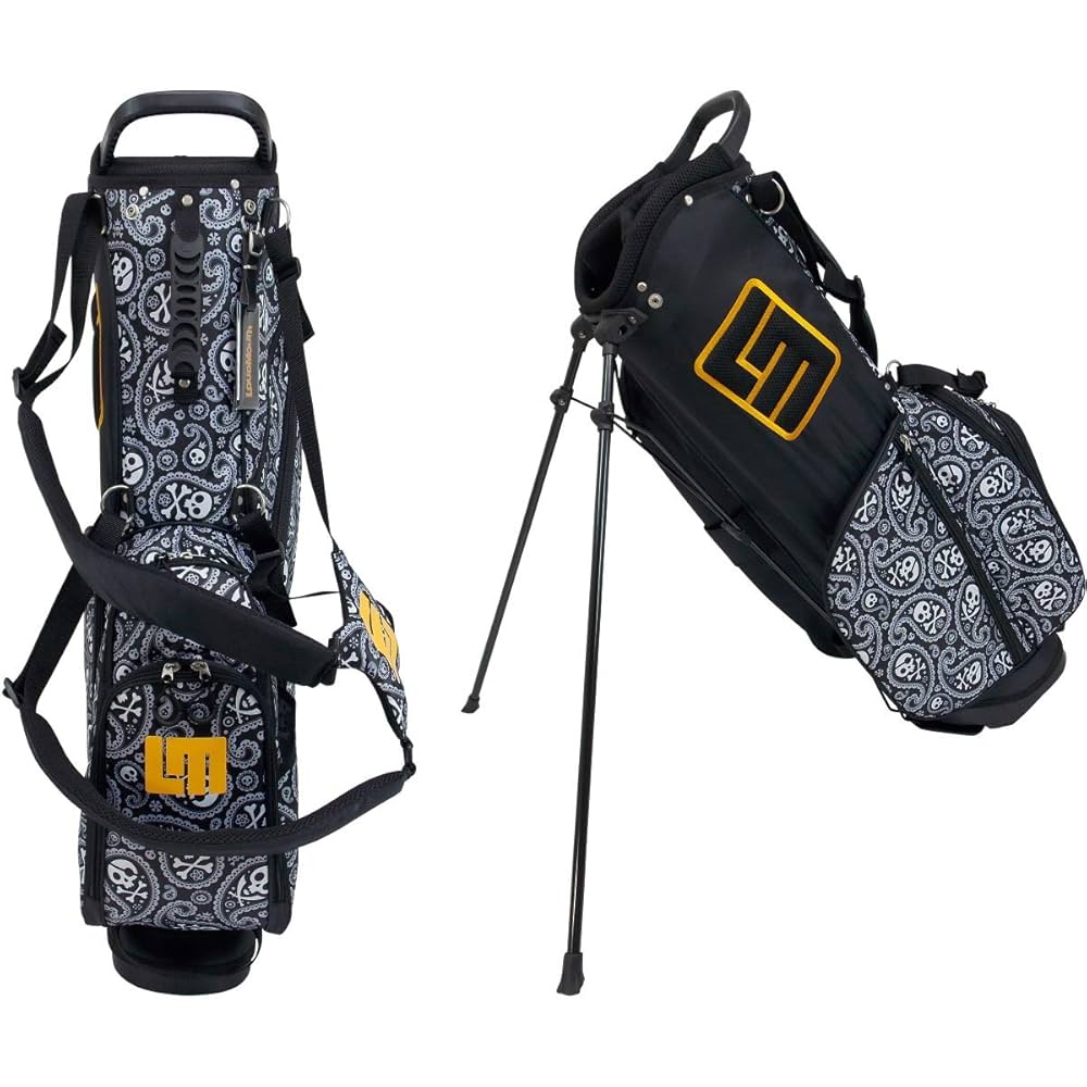 【新品】ラウドマウス LM-CB0010 キャディバッグ ShiverMe015 Amazon | LOUDMOUTH ラウドマウス LM-CB0010 8.5型 スタンド